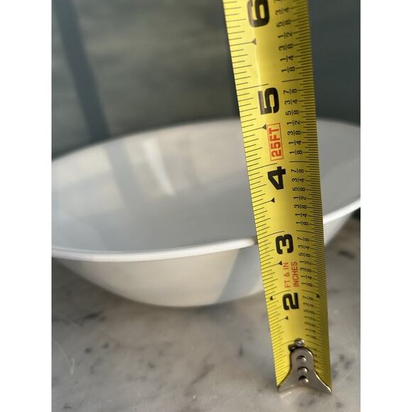 (3) Corelle White Vegetable Serving Bowl 10.25” Corning Winter Frost Vegetable - Picture 5 of 8